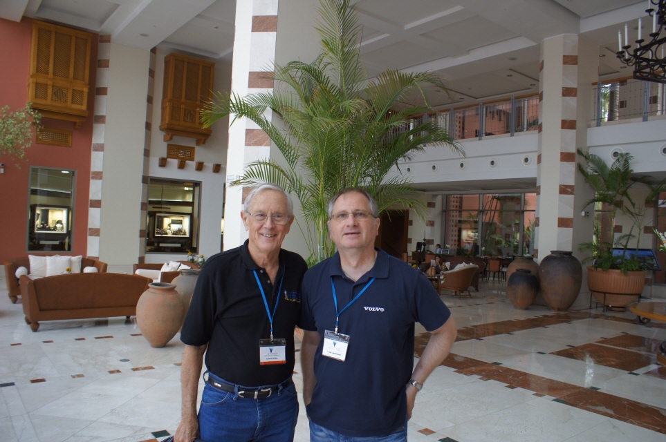 Charlie Duke und meine Wenigkeit 2014.
