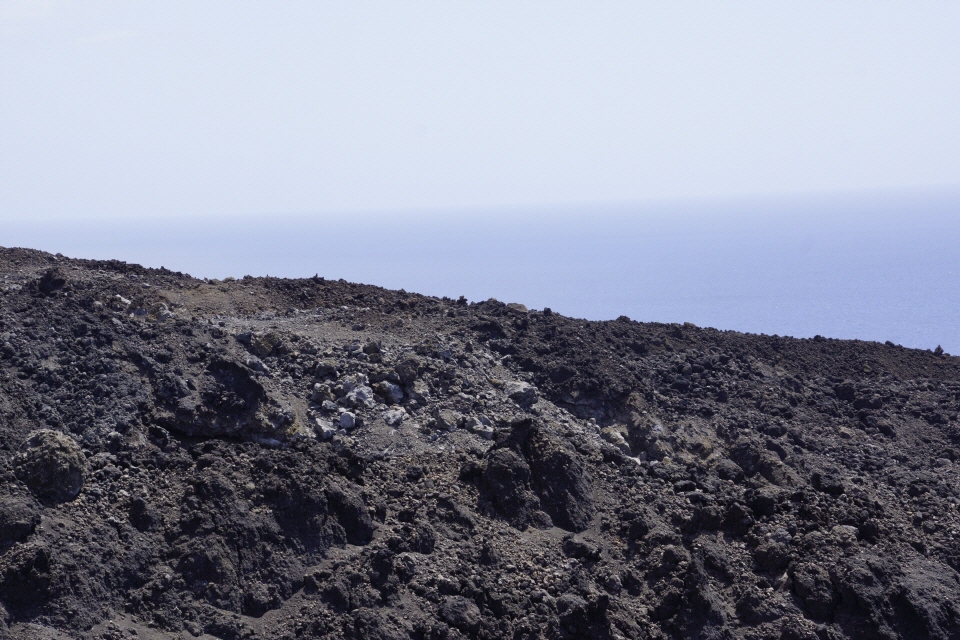 Und hier ein Stück vom neuen La Palma, hier war vor dem Ausbruch der Atlantik.